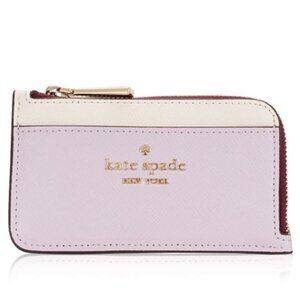 NEW- Kate Spade Madison Top Zip Card Holder